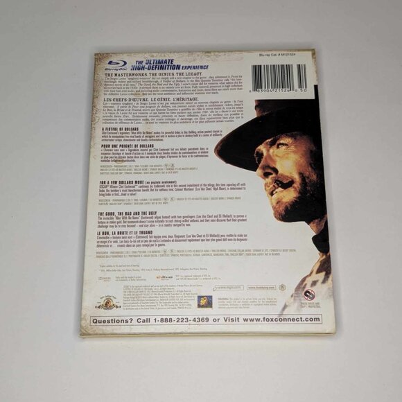 The Man With No Name Trilogy *Blu-ray* 4 FOR $20 - Picture 2 of 2